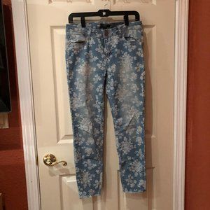 Fire Los Angeles Floral Jeans